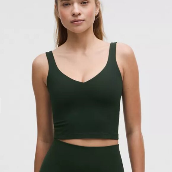 💚NWT🍋 Lululemon Align Tank Rainforest Green $68 - Picture 1 of 4